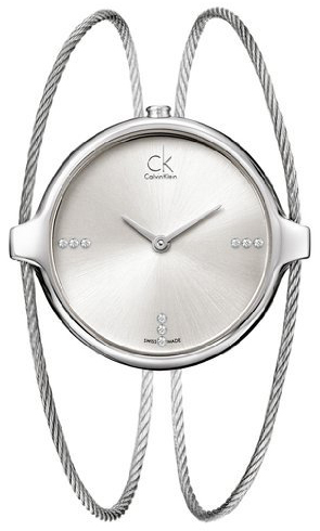 Calvin Klein Agile Damklocka K2Z2M11W Silverfärgad/Stål Ø37 mm