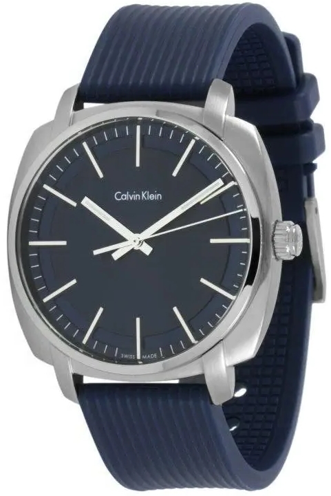 Calvin Klein Highline Herrklocka K5M311ZN Blå/Gummi