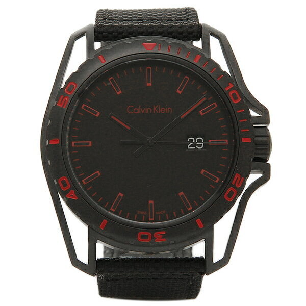 Calvin Klein CK Herrklocka K5Y31ZB1 Earth Svart/Läder Ø44 mm - Calvin Klein CK