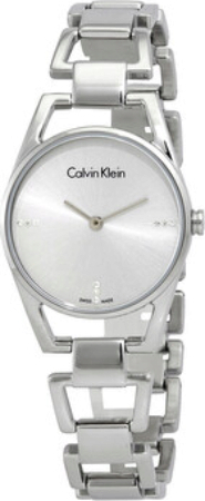 Calvin Klein 99999 Damklocka K7L2314T Silverfärgad/Stål Ø30 mm - Calvin Klein