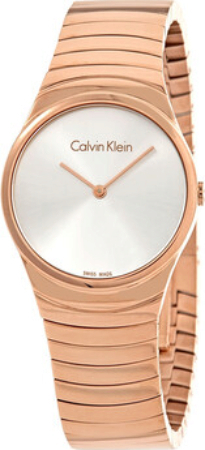 Calvin Klein CK Damklocka K8A23646 Silverfärgad/Roséguldstonat - Calvin Klein CK
