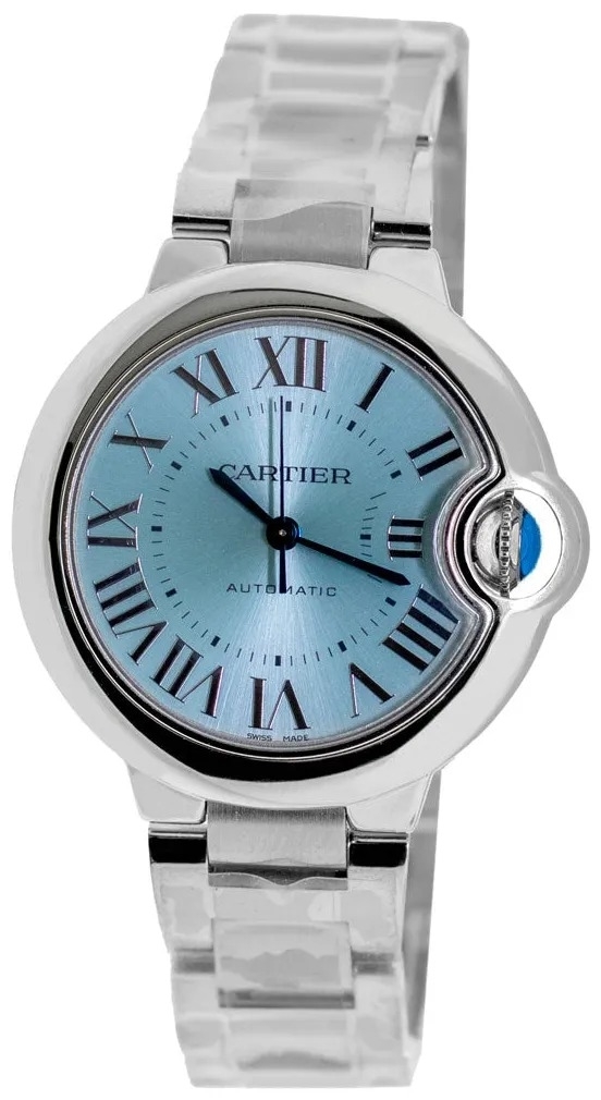 Cartier Damklocka WSBB0062 Ballon Bleu De Blå/Stål Ø33 mm - Cartier