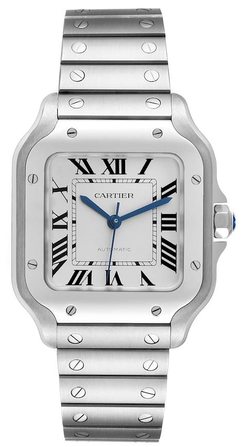 Cartier Herrklocka WSSA0029 Santos De Vit/Stål