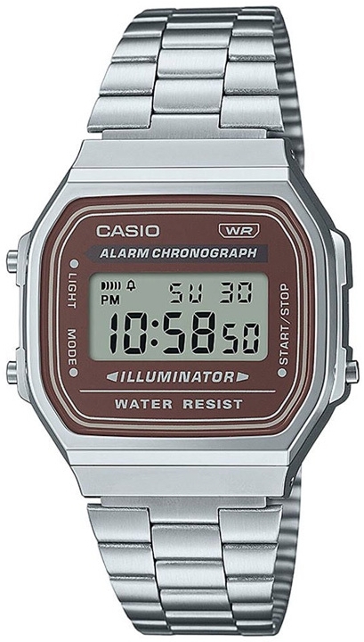 Casio A168WA-5AYES Vintage Stål Ø36.3 mm - Casio
