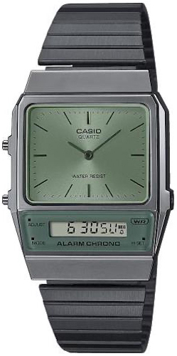 Casio Damklocka AQ-800ECGG-3AEF Classic LCD/Stål Ø32 mm - Casio