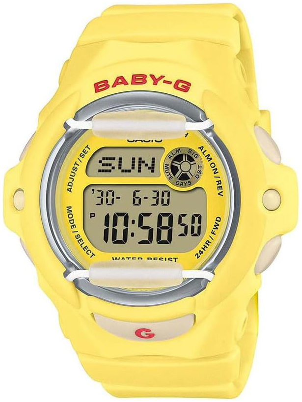 Casio Damklocka BG-169CH-9ER Baby-G LCD/Gummi Ø43 mm - Casio