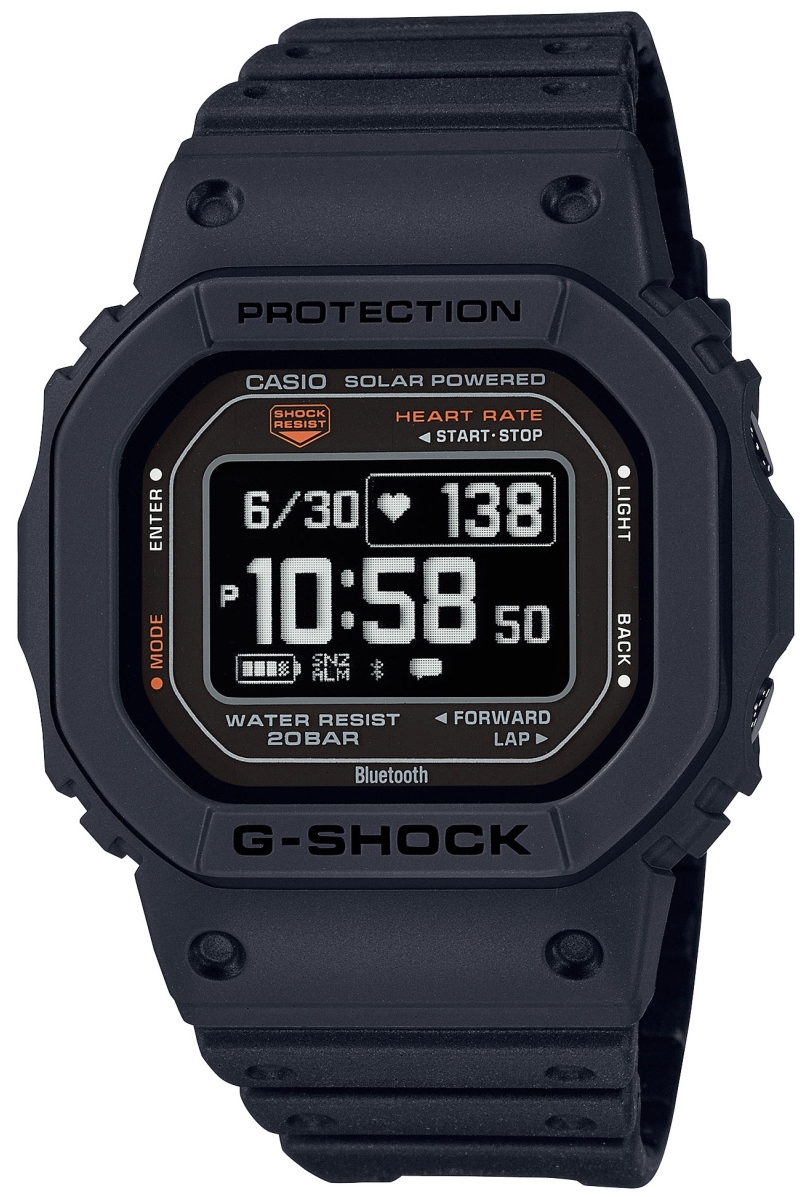 Casio Herrklocka DW-H5600-1ER G-shock G-squad Resinplast Ø44.5 mm - Casio