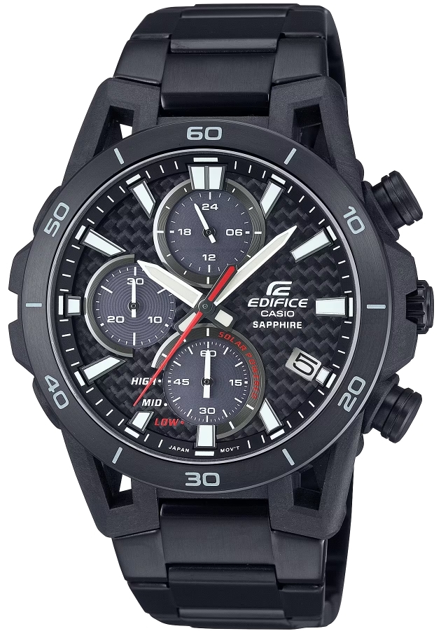 Casio Herrklocka EFS-S640DC-1AVUEF Edifice Grå/Stål Ø44.5 mm - Casio