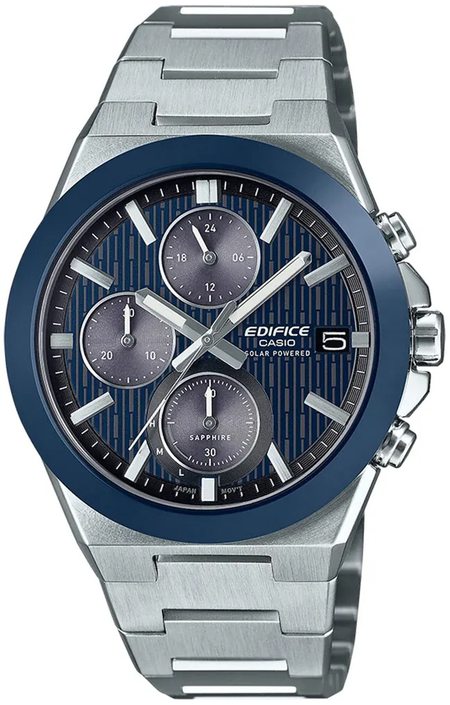 Casio Herrklocka EFS-S650D-2AEF Edifice Blå/Stål Ø41 mm