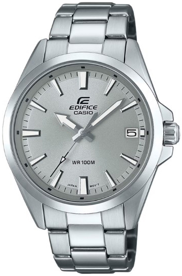 Casio Herrklocka EFV-100D-8AVUEF Edifice Silverfärgad/Stål Ø42 mm - Casio
