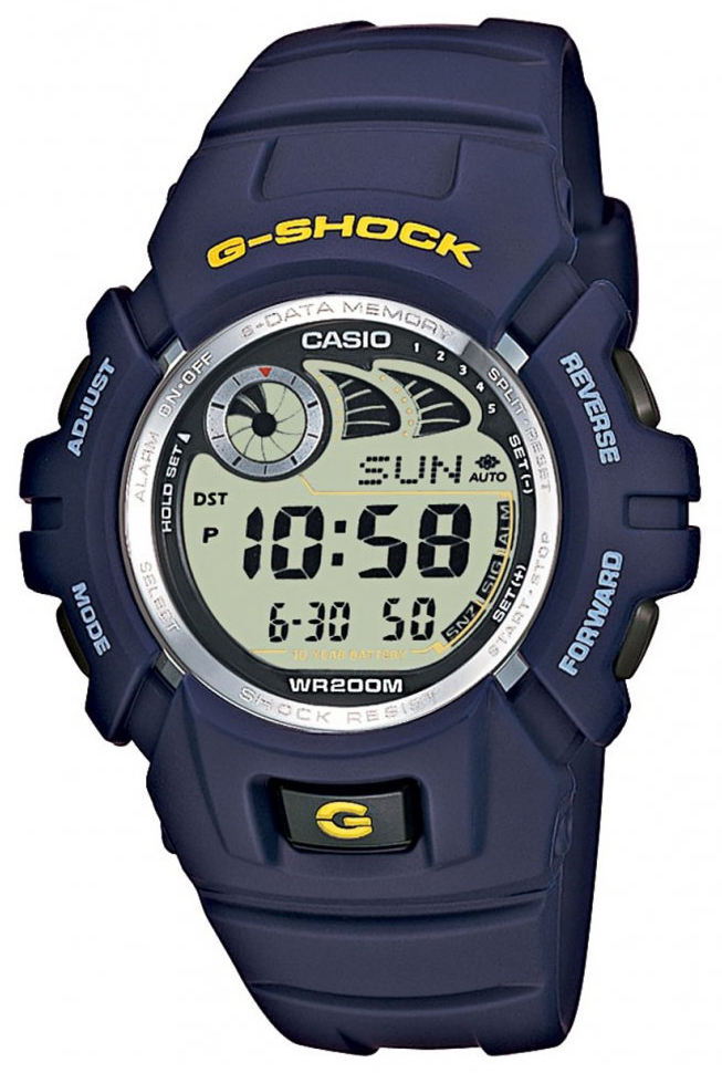 Casio G-Shock Herrklocka G-2900F-2VER Resinplast Ø45.9 mm - Casio