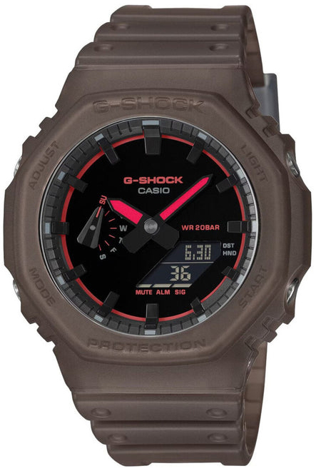 Casio Herrklocka GA-2100K-5AER G-Shock Svart/Resinplast Ø45.4 mm