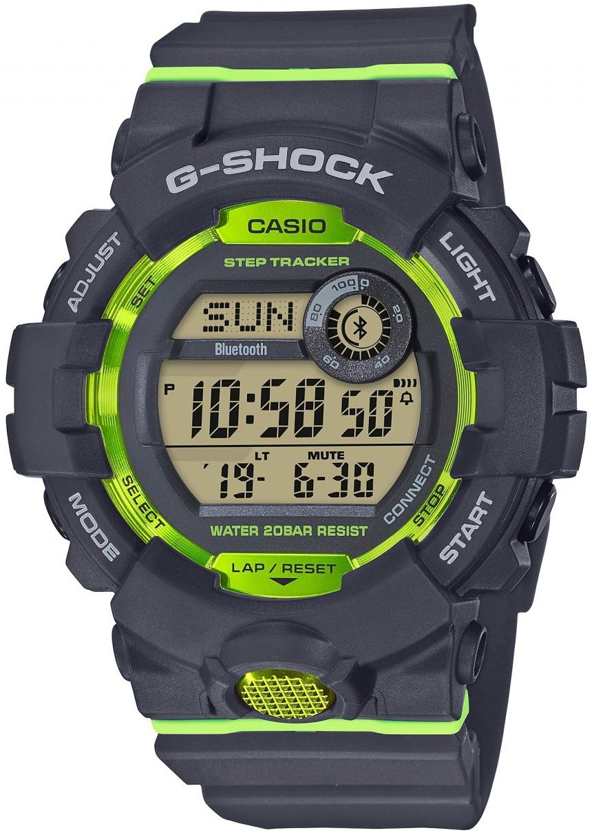 Casio Herrklocka GBD-800-8ER G-Shock LCD/Resinplast Ø48.6 mm - Casio