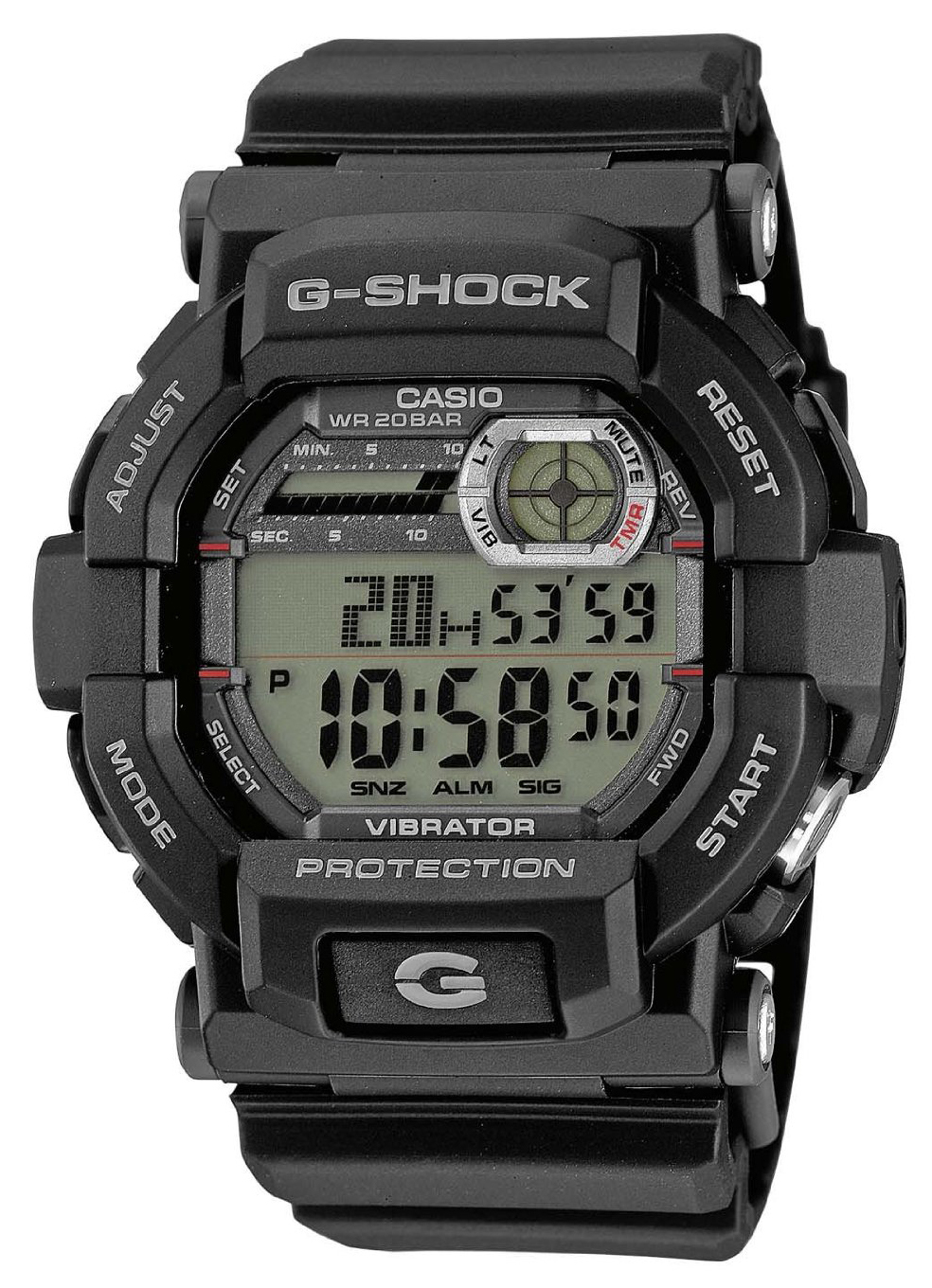 Casio Herrklocka GD-350-1ER G-Shock LCD/Resinplast Ø50.8 mm - Casio
