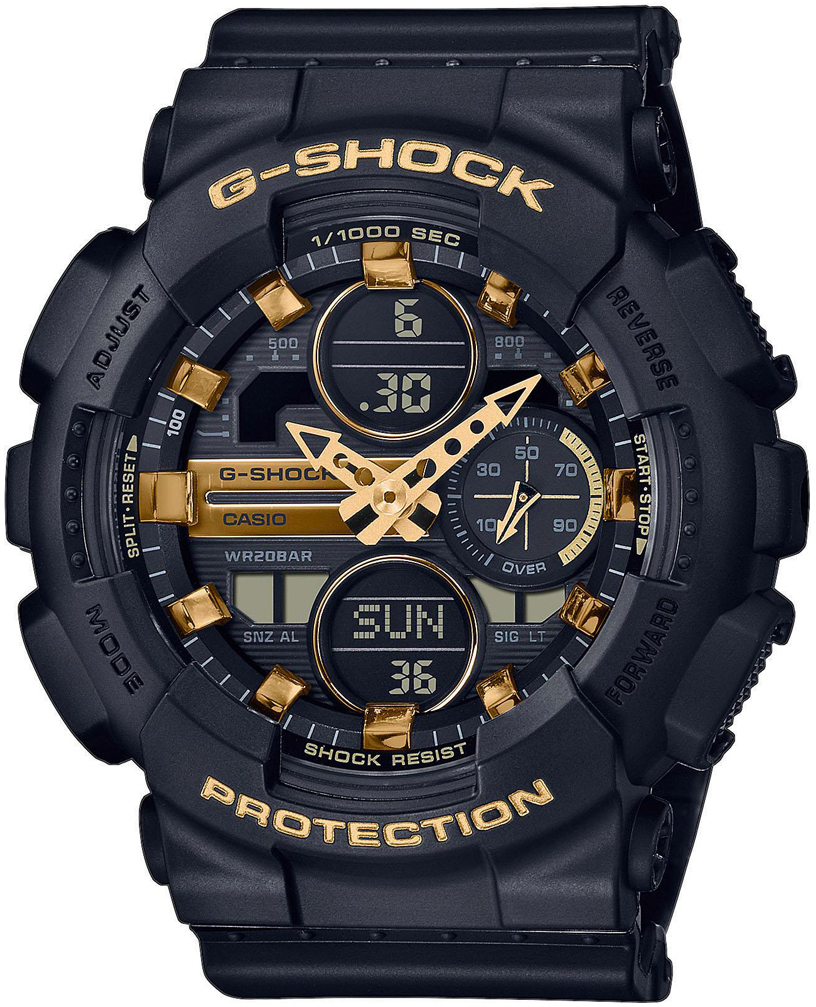 Casio Damklocka GMA-S140M-1AER G-Shock Svart/Resinplast Ø45.9 mm - Casio