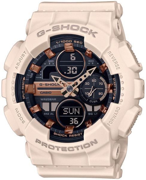Casio Damklocka GMA-S140M-4AER G-Shock Svart/Resinplast Ø45.9 mm - Casio