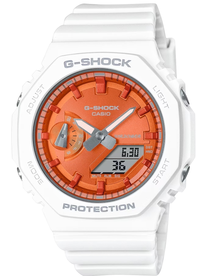 Casio Damklocka GMA-S2100WS-7AER G-shock Orange/Resinplast Ø42.9 mm - Casio