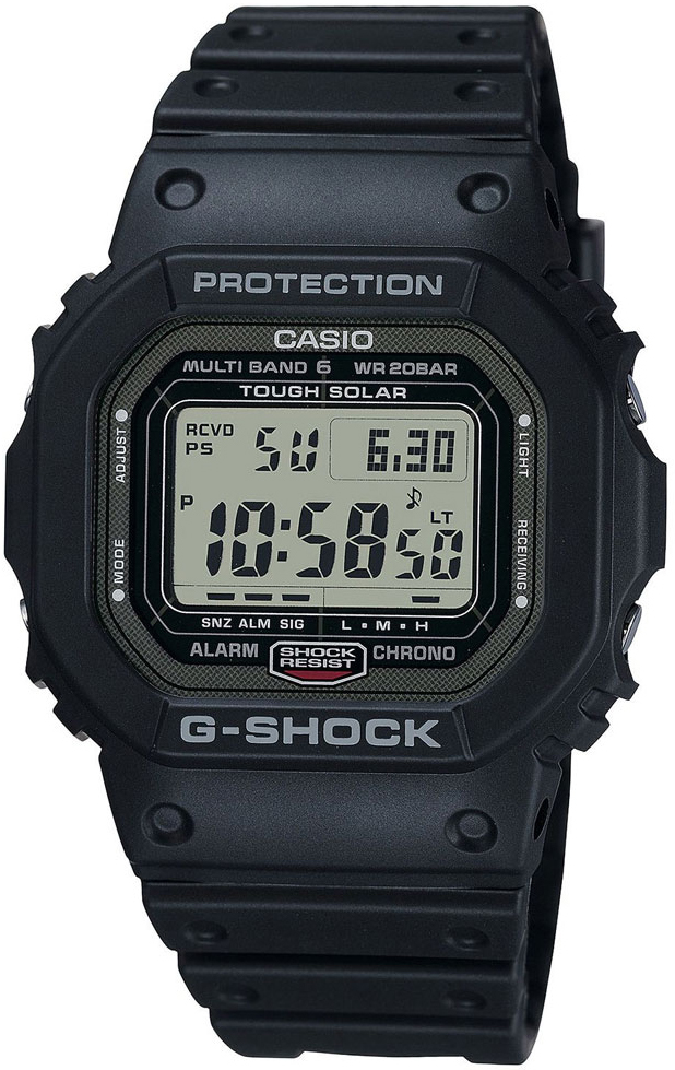 Casio Herrklocka GW-5000U-1ER G-Shock LCD/Resinplast - Casio