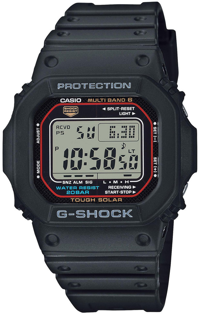 Casio Herrklocka GW-M5610U-1ER G-Shock LCD/Resinplast - Casio