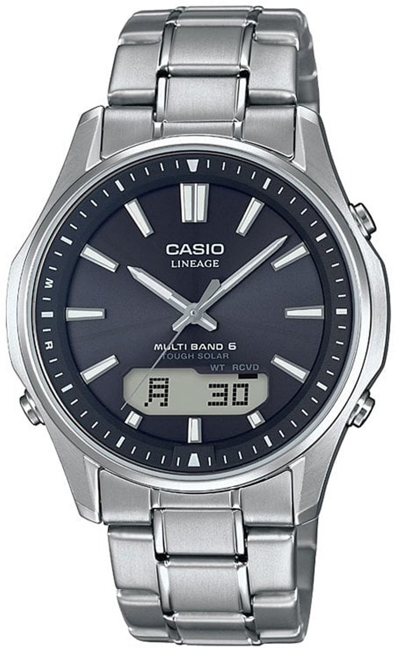 Casio Herrklocka LCW-M100TSE-1AER Radio Controlled Svart/Titan Ø40 mm - Casio