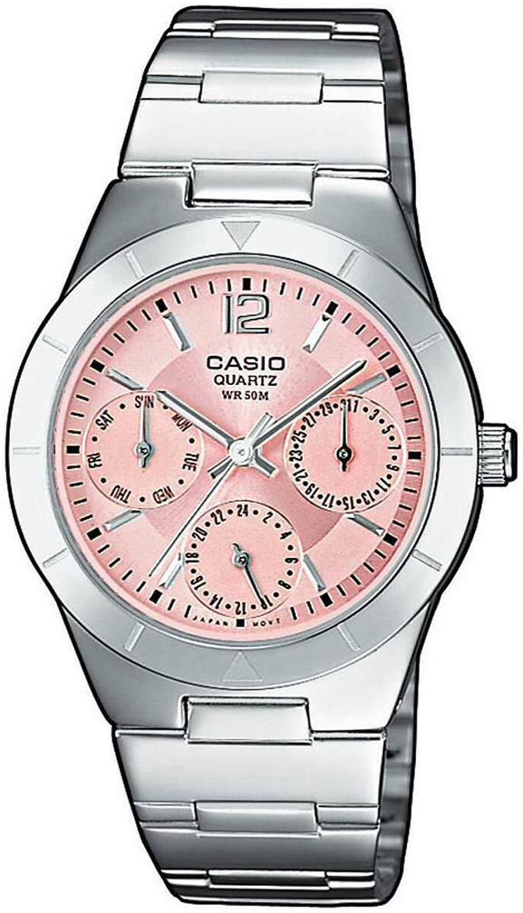 Casio Damklocka LTP-2069D-4AVEG Classic Rosa/Stål Ø31 mm - Casio
