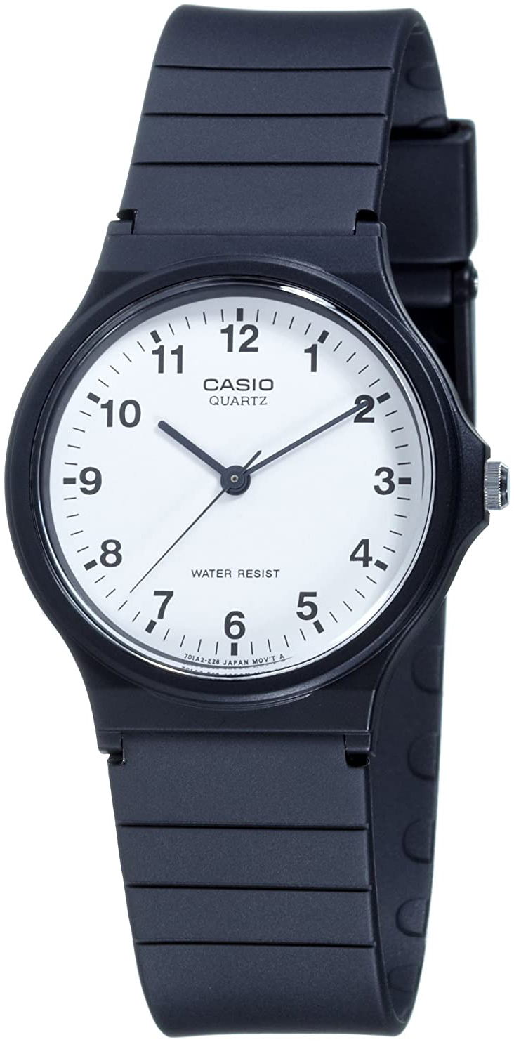 Casio Herrklocka MQ-24-7BLLEG Classic Vit/Resinplast Ø35 mm - Casio