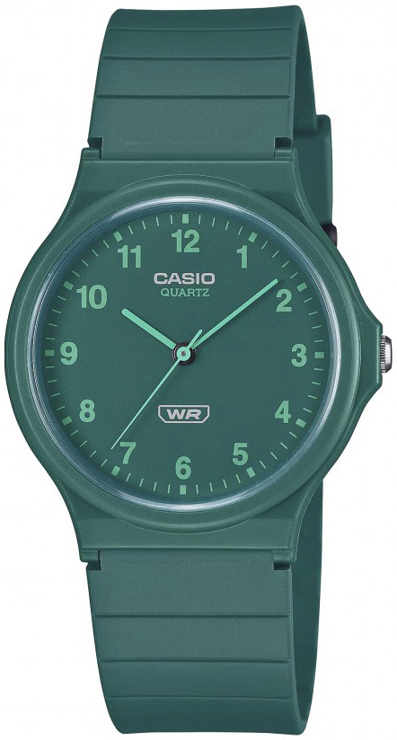 Casio Damklocka MQ-24B-3BEF Pop Grön/Gummi Ø34.9 mm - Casio