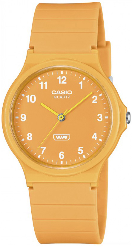 Casio Damklocka MQ-24B-9BEF Pop Orange/Gummi Ø34.9 mm - Casio