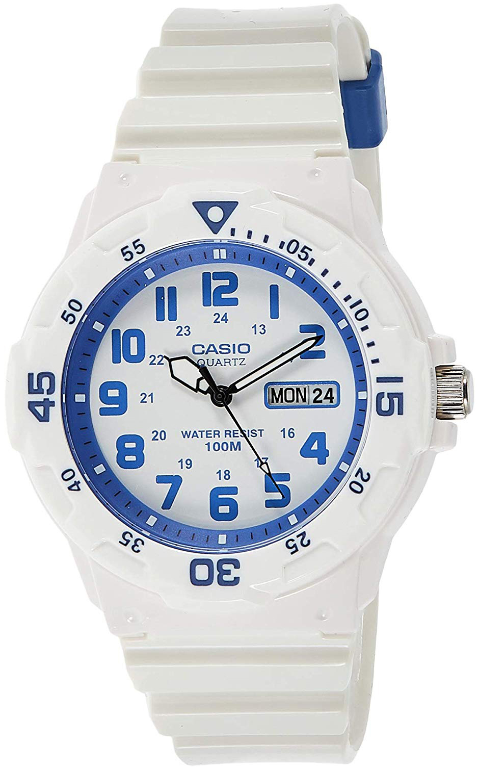 Casio Herrklocka MRW-200HC-7B2 Collection Vit/Resinplast &Oslash;44.6 mm