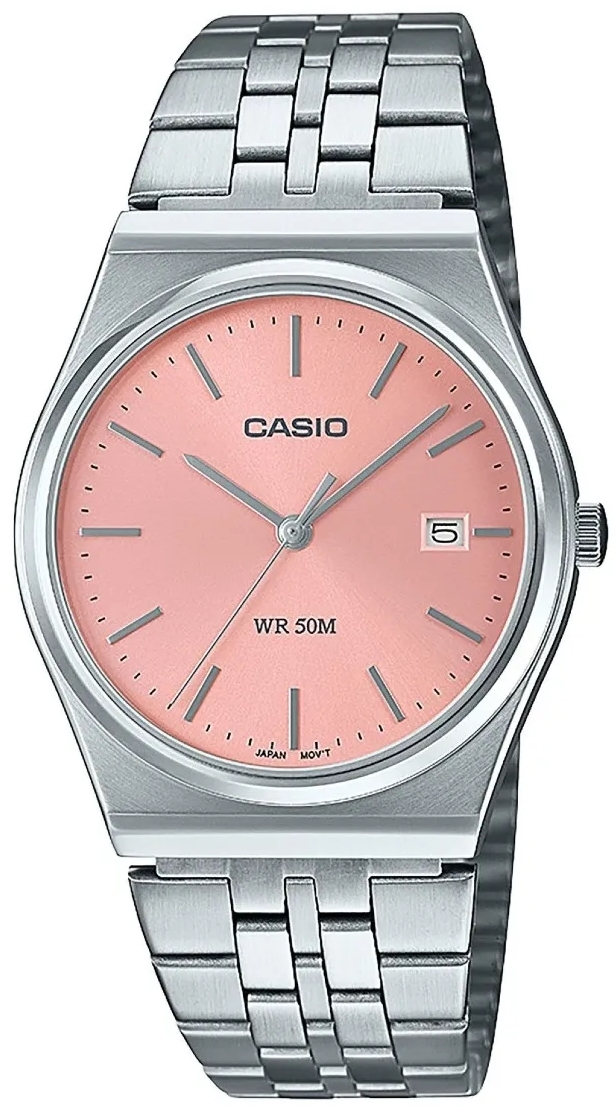 Casio Damklocka MTP-B145D-4AVEF Standard Rosa/Stål Ø35 mm - Casio