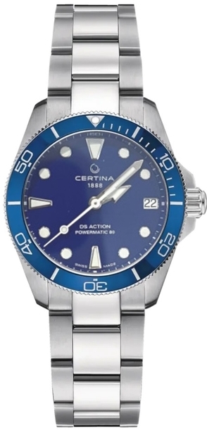 Certina Damklocka C032.007.11.041.00 DS Action Blå/Stål Ø34.5 mm - Certina