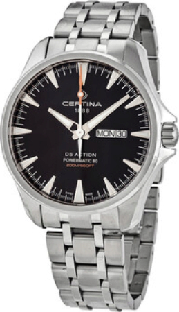Certina Herrklocka C032.430.11.051.00 Ds Action Svart/Stål Ø41 mm - Certina