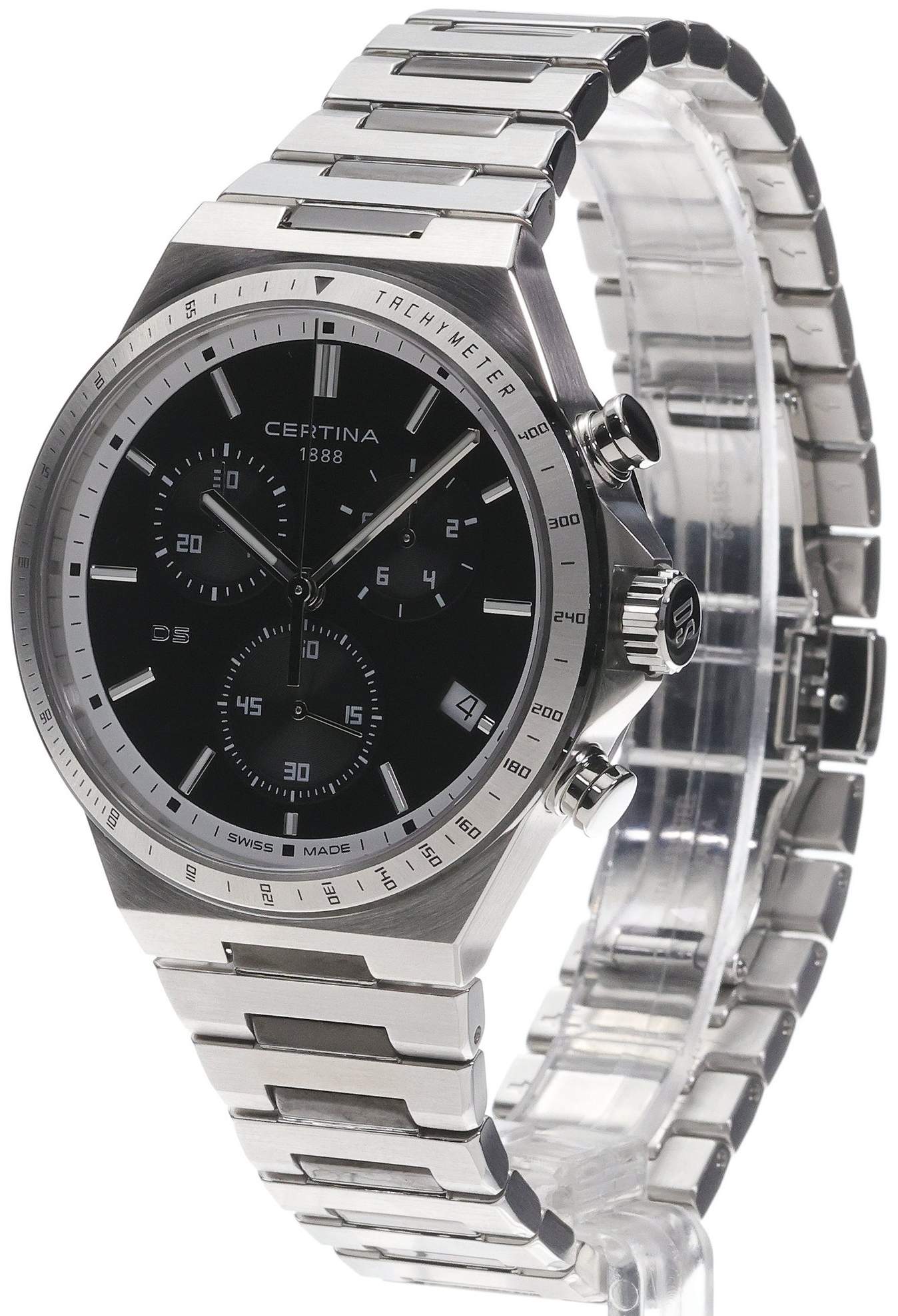 Certina Herrklocka C043.417.22.051.00 DS 7 Svart/St&aring;l &Oslash;41 mm