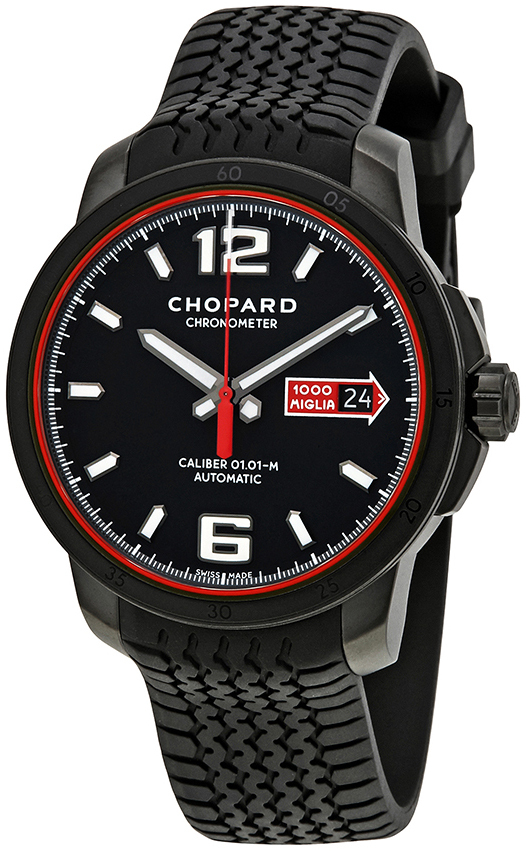 Chopard Herrklocka 168565-3002 Mille Miglia Svart/Gummi Ø43 mm - Chopard