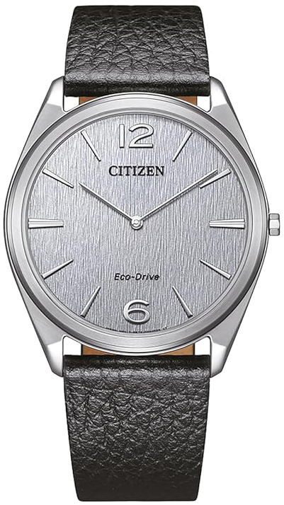 Citizen Herrklocka AR3120-16A Eco-Drive Suratto Grå/Läder Ø38.4 mm