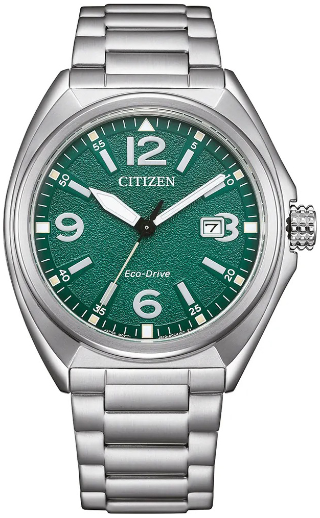 Citizen Herrklocka AW1571-76X Military Grön/Stål Ø40 mm - Citizen