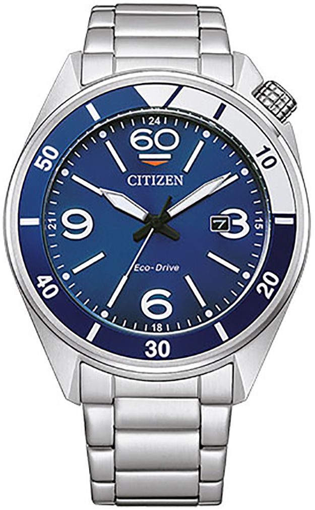 Citizen Herrklocka AW1711-87L Blå/Stål Ø44 mm - Citizen