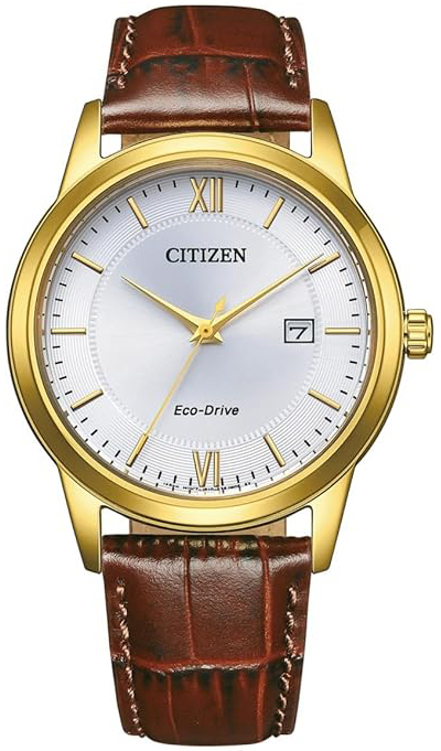 Citizen Herrklocka AW1782-11A Classic Silverfärgad/Läder Ø40 mm - Citizen