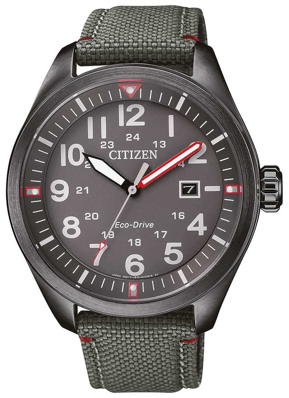 Citizen Herrklocka AW5005-39H Svart/Läder Ø42.6 mm - Citizen