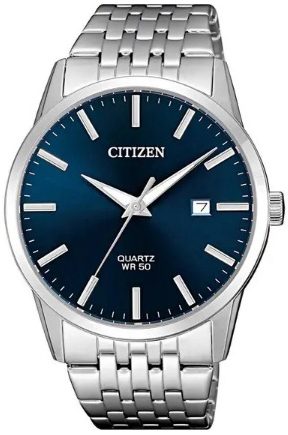 Citizen Herrklocka BI5000-87L Bl&aring;/St&aring;l &Oslash;39 mm