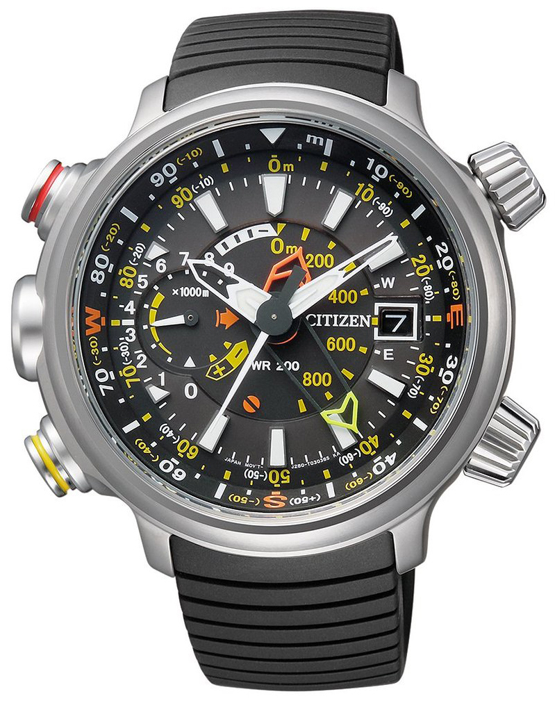 Citizen Herrklocka BN4021-02E Promaster Svart/Gummi Ø49 mm - Citizen