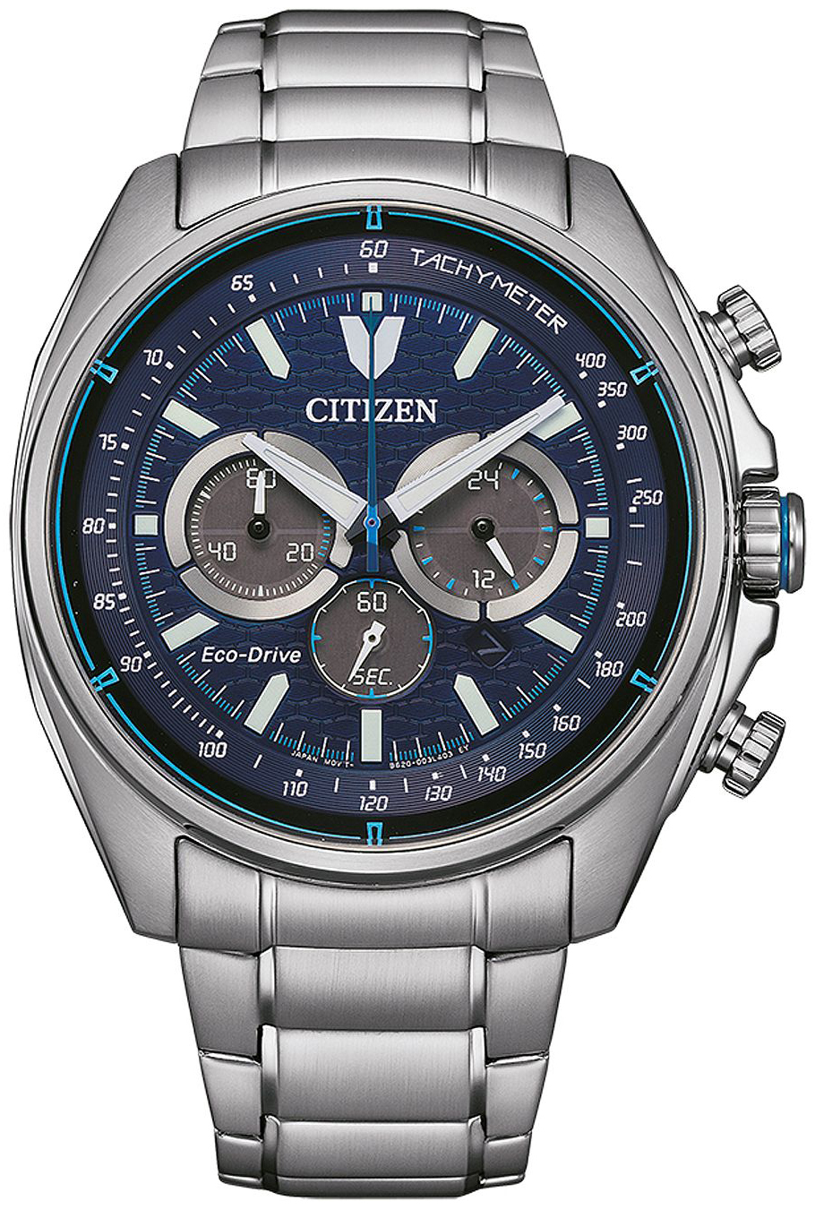 Citizen Herrklocka CA4560-81L Eco Drive Blå/Stål Ø45 mm - Citizen