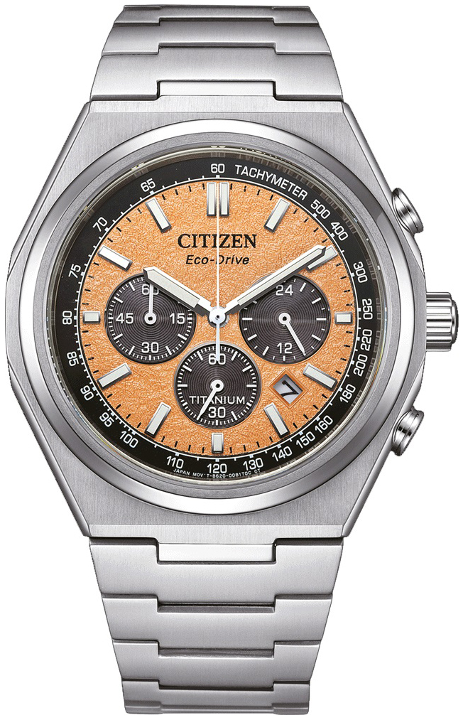 Citizen Herrklocka CA4610-85Z Chrono Orange/Titan Ø43 mm - Citizen