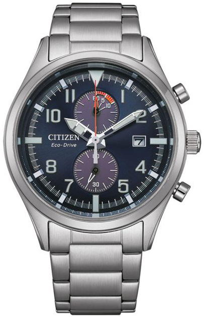 Citizen Herrklocka CA7028-81L Eco Drive Blå/Stål Ø43 mm - Citizen