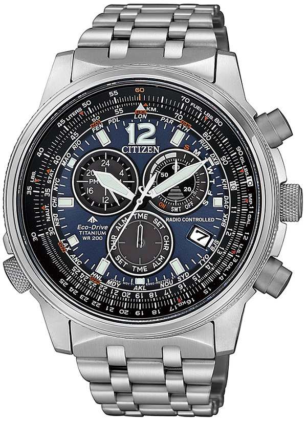Citizen Herrklocka CB5850-80L Bl&aring;/Titan &Oslash;45 mm