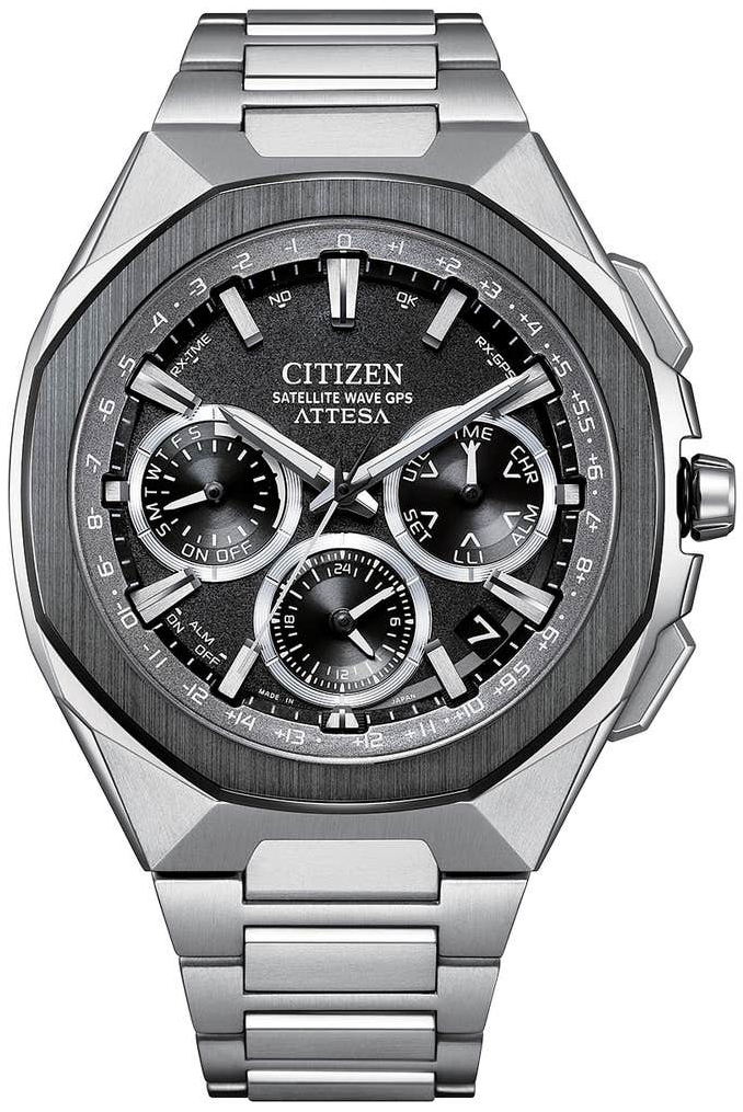 Citizen Herrklocka CC4104-53E Attesa Svart/Titan Ø44 mm - Citizen