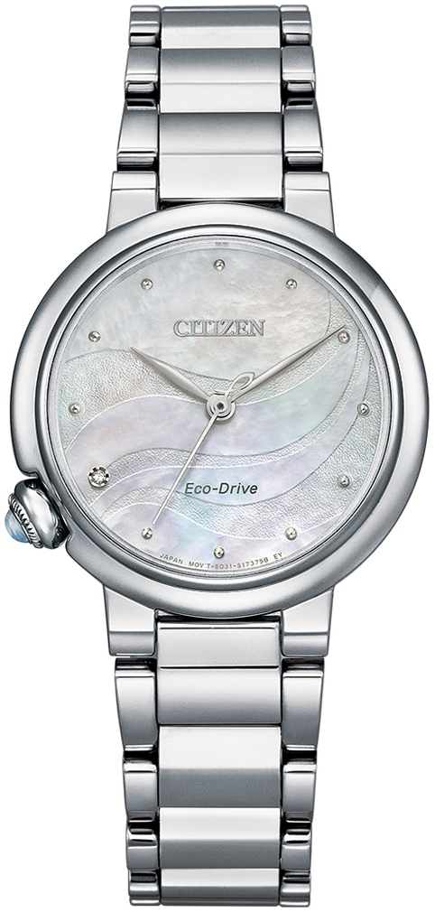 Citizen Damklocka EM0910-80D Elegance Vit/Stål Ø30 mm - Citizen