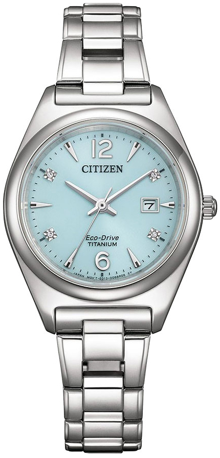Citizen Damklocka EW2601-81M Classic Blå/Titan Ø29.4 mm - Citizen
