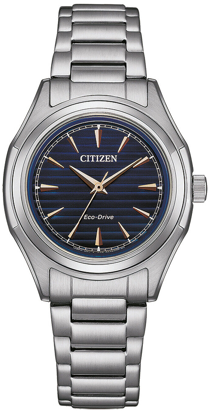 Citizen Damklocka FE2110-81L Eco Drive Blå/Stål Ø31 mm - Citizen