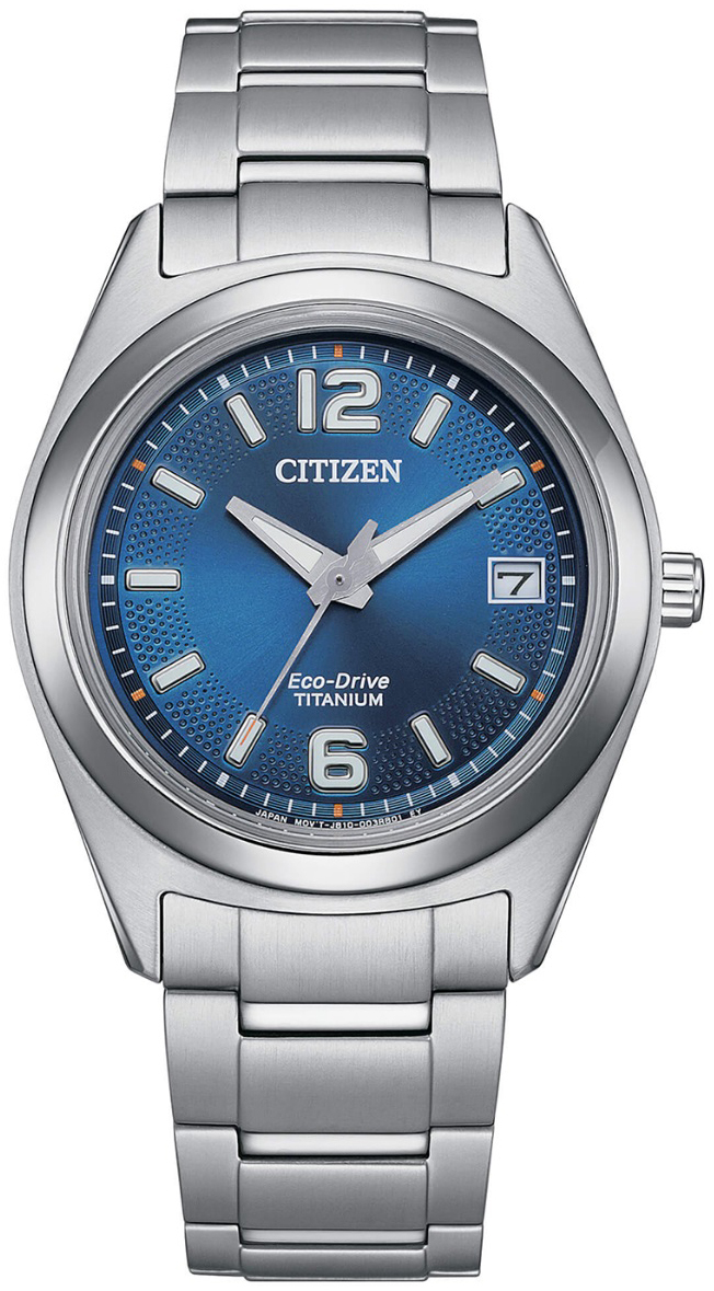 Citizen Damklocka FE6151-82L Titanium Blå/Titan Ø34 mm - Citizen